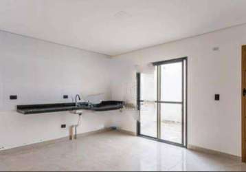 Apartamento à venda, 47 m² por r$ 350.000,00 - vila humaitá - santo andré/sp