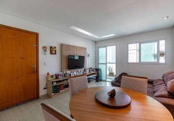 Cobertura com 4 dormitórios à venda, 172 m² por r$ 750.000,00 - vila scarpelli - santo andré/sp
