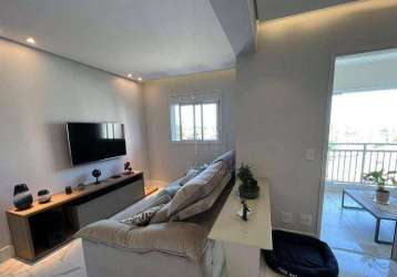 Apartamento com 2 dormitórios à venda, 75 m² por r$ 720.000,00 - vila apiaí - santo andré/sp