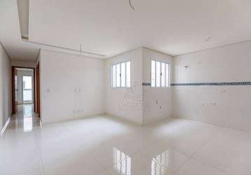 Cobertura com 2 dormitórios à venda, 128 m² por r$ 450.000,00 - vila curuçá - santo andré/sp