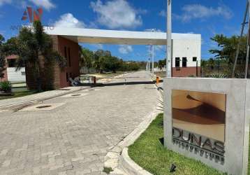 Terreno à venda, 180 m² por r$ 120.000 - loteamento novo aquiraz - porto das dunas