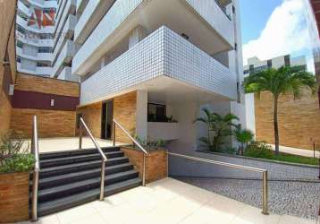 Apartamento com 4 dormitórios à venda, 184 m² por r$ 630.000,00 - aldeota - fortaleza/ce