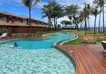 Lindo bangalô/casa à venda em itacimirim! com 4 suítes, piscina e garden privativos, 200,82 m2, per