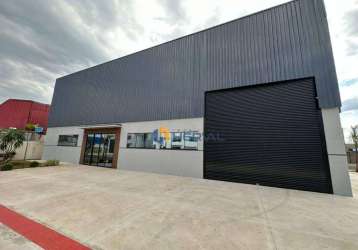 Barracão para alugar, 1300 m² por r$ 20.000/mês - distrito industrial 2 - maringá/pr