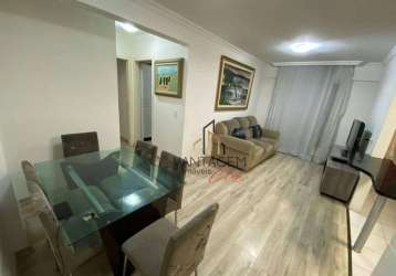 Apartamento com 2 dormitórios à venda, 55 m² por r$ 340.000 - boqueirão - curitiba/pr