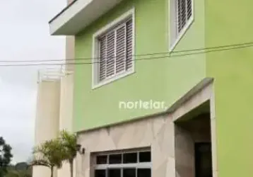Sobrado com 3 dormitórios para alugar, 160 m² por r$ 2.700,00/mês - vila zat - são paulo/sp