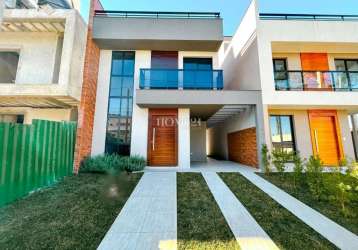 Casa em condomínio fechado com 3 quartos à venda na rua emanoel voluz, 1301, pinheirinho, curitiba por r$ 850.000
