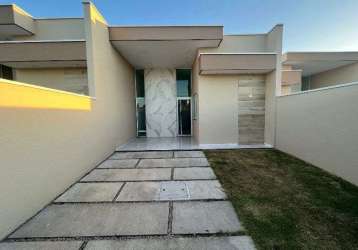 Casa com 3 quartos à venda, 92 m² por r$ 350.000 - urucunema - eusébio/ceará