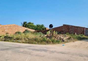 Terreno à venda, 529 m² por r$ 80.000,00 - alvorada - pacatuba/ce