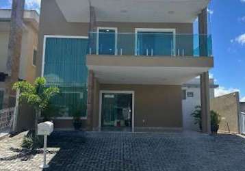 Casa duplex em condomínio de luxo com 4 quartos à venda, 221 m² por r$ 1.200.000 - luzardo viana - maracanaú/ce