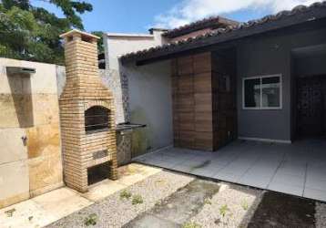 Casa com 2 dormitórios à venda, 80 m² por r$ 149.000,00 - pavuna - pacatuba/ce