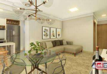 Apartamento com 1 dormitório à venda, 50 m² por r$ 335.000,00 - jardim paulista - ribeirão preto/sp