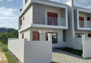 Casa com 3 quartos à venda na rua querência, 240, centenário, sapiranga, 105 m2 por r$ 460.000