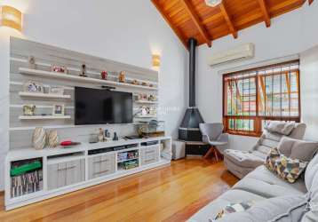 Casa em condomínio fechado com 3 quartos à venda na rua taurus, 188, estância velha, canoas, 149 m2 por r$ 1.490.000