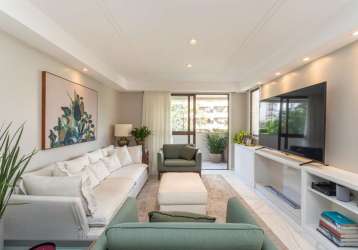 Apartamento com 3 quartos à venda na avenida luiz manoel gonzaga, 100, três figueiras, porto alegre, 142 m2 por r$ 1.680.000