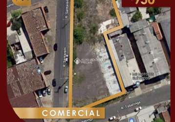 Terreno comercial à venda na rua minuano, 566, liberdade, novo hamburgo, 1920 m2 por r$ 950.000