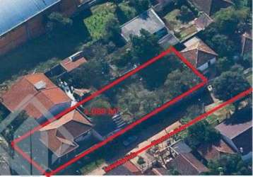Terreno em condomínio fechado à venda na rua mariano de matos, 558, santa tereza, porto alegre, 1090 m2 por r$ 650.000