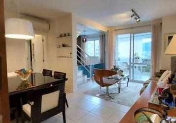 Cobertura com 4 quartos à venda na rua alba dias cunha, 190, trindade, florianópolis, 166 m2 por r$ 1.890.000