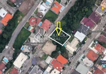 Terreno à venda na rua europa, 410, trindade, florianópolis, 417 m2 por r$ 850.000