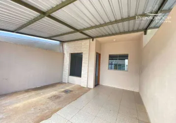 Casa com 3 dormitórios à venda, 75 m² por r$ 295.000,00 - florença - cascavel/pr