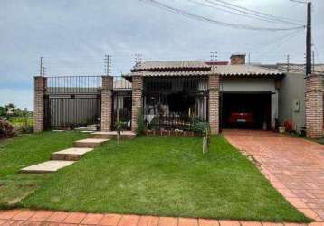 Casa com 3 dormitórios à venda, 140 m² por r$ 650.000,00 - pioneiros catarinenses - cascavel/pr