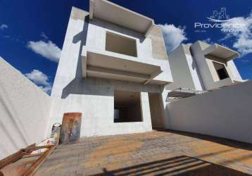 Sobrado com 3 dormitórios à venda, 100 m² por r$ 610.000 - santo onofre - cascavel/pr