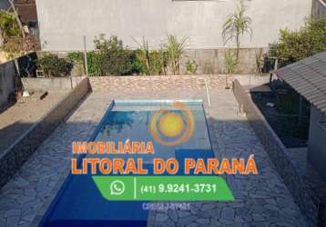 Casa à venda no bairro leblon - pontal do paraná/pr