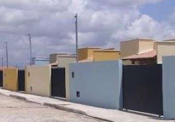 Casa com 2 dormitórios à venda por r$ 145.000 - municípios - santa rita/pb