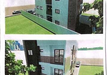 Apartamento com 2 dormitórios à venda por r$ 170.000 - joão paulo ii - joão pessoa/pb