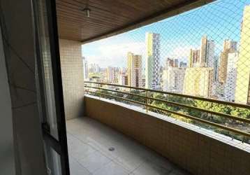 Apartamento com 4 dormitórios à venda, 162 m² por r$ 770.000 - manaíra - joão pessoa/pb