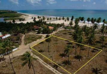 Terreno à venda, 2033 m² por r$ 1.500.000,00 - pitimbu - pitimbú/pb