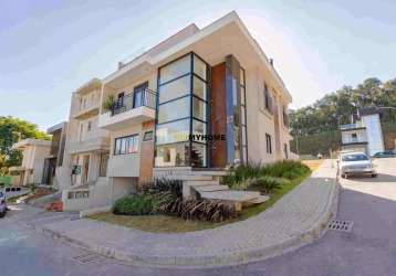 Casa com 4 suites à venda, 398 m²  - campo comprido - curitiba/pr - ca0349