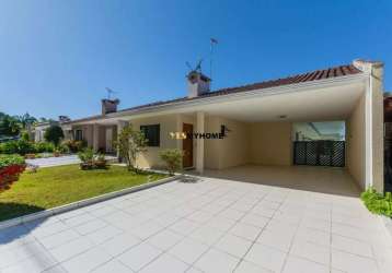 Casa à venda, 286 m² por r$ 1.249.000,00 - santa felicidade - curitiba/pr - ca0343