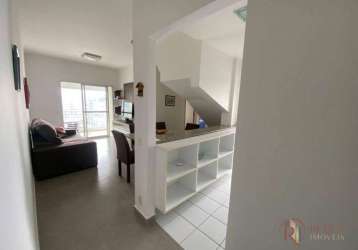 Cobertura com 3 dormitórios à venda, 137 m² por r$ 1.200.000 - albatroz i - bertioga/sp