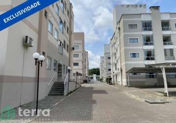 Apartamento com 2 quartos à venda no tapajós, indaial , 62 m2 por r$ 260.000
