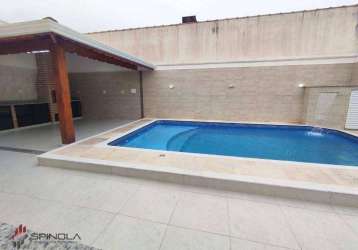 Casa com 4 dormitórios à venda, 189 m² por r$ 1.350.000,00 - balneário flórida - praia grande/sp