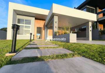 Casa com 3 dormitórios à venda, 244 m² por r$ 2.600.000,00 - prado - gravataí/rs