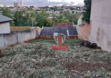 Terreno à venda, 250 m² por r$ 100.000,00 - jardim san diego - londrina/pr