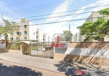 Apartamento na região sul, com 3 dormitórios à venda, 52 m² por r$ 170.000 - vale dos tucanos - londrina/pr