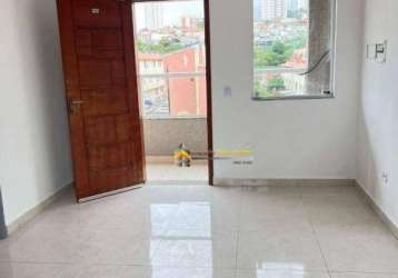 Flat com 2 dormitórios, 37 m² - venda por r$ 250.000,00 ou aluguel por r$ 1.794,60 - vila esperança - são paulo/sp