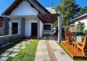 Casa com 3 dormitórios à venda, 111 m² por r$ 1.121.500,00 - parque das hortênsias - canela/rs