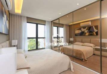 Apartamento com 3 dormitórios à venda, 106 m² por r$ 1.080.885,50 - bacacheri - curitiba/pr