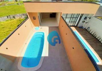 Sobrado com 3 suítes e piscina à venda, 220 m² por r$ 1.220.000 - águas belas - são josé dos pinhais/pr