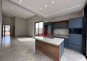 Casa à venda, 152 m² por r$ 799.000,00 - condomínio verona - brodowski/sp