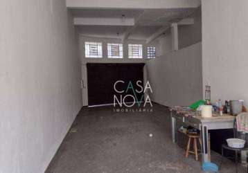 Galpão, 230 m² - venda por r$ 2.242.000,00 ou aluguel por r$ 10.550,00/mês - vila matias - santos/sp