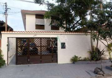 Casa com 4 dormitórios à venda, 420 m² por r$ 1.399.000,00 - vila cascatinha - são vicente/sp