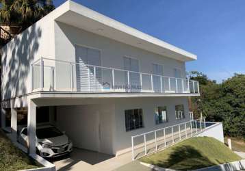 Casa nova, à venda, em condomínio fechado, localizada na cidade de igaratá / sp