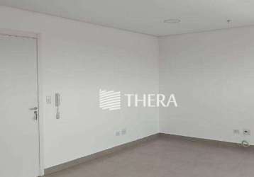 Sala para alugar, 71 m² por r$ 4.870,06/mês - vila assunção - santo andré/sp