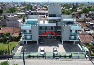 Apartamento com 1 dormitório à venda, 65 m² por r$ 320.000,00 - jardim pérola do atlântico - itapoá/sc