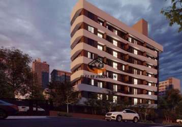 Apartamento com 2 dormitórios à venda, 34 m² por r$ 340.000,00 - vila izabel - curitiba/pr